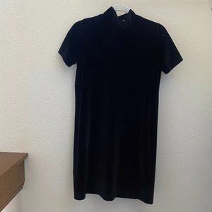 Madewell Velvet Mockneck Dress